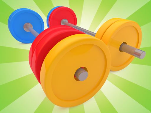 Barbell Sort Puzzle - browser game screenshot