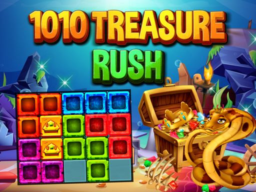 1010 Treasure Rush - browser game screenshot