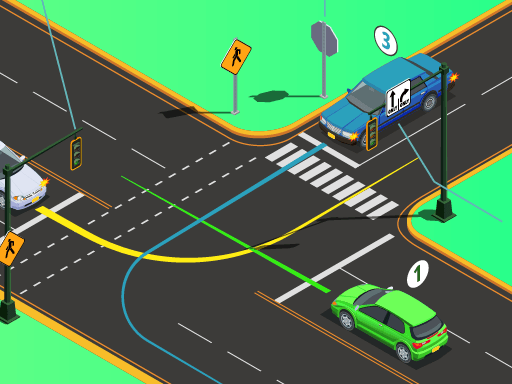 Crazy Traffic Racer Online - browser game screenshot