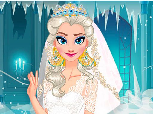 Ice Queen Wedding Planner - browser game screenshot