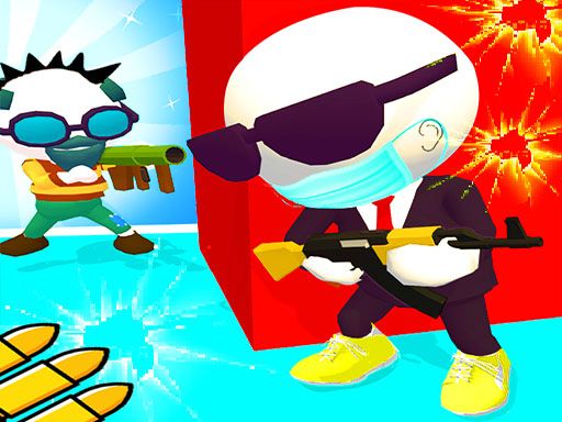 John Hypershooter 3D - browser game screenshot