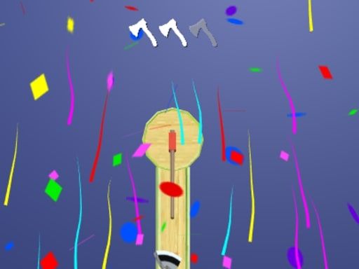 Axe Throw King - browser game screenshot