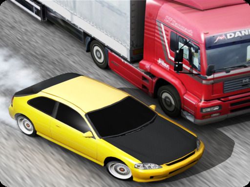 Police Chase Traffic Car Racer game Traffic Racer - browser game screenshot