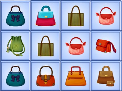 Stylish Purses Mahjong - browser game screenshot