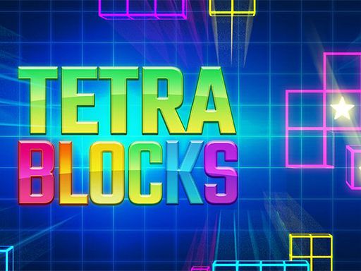 Tetra Blocks - browser game screenshot