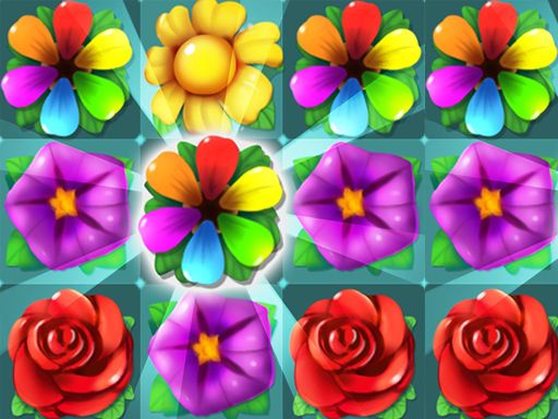 Flowers Connect Flowers Connect - browser game screenshot
