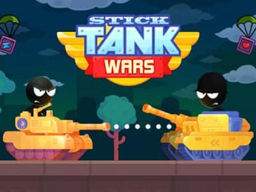 Stick Tank Wars - browser game screenshot