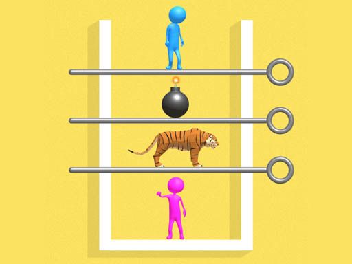 Love Pins Pull Pins and Brain Wash - browser game screenshot