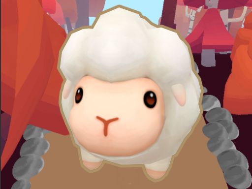 runner sheep - browser game screenshot
