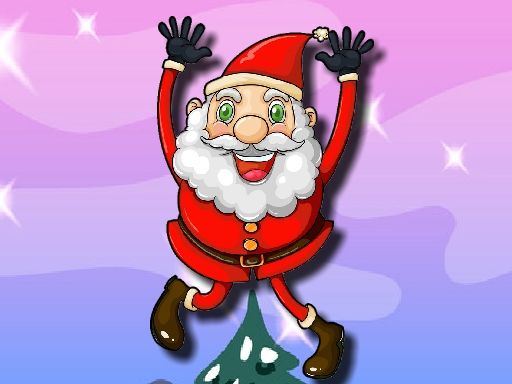Santa Claus Jumping Adventure - browser game screenshot