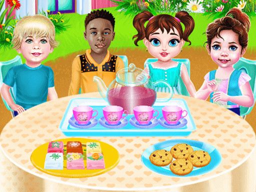 Baby Taylor Tea Party Day - browser game screenshot