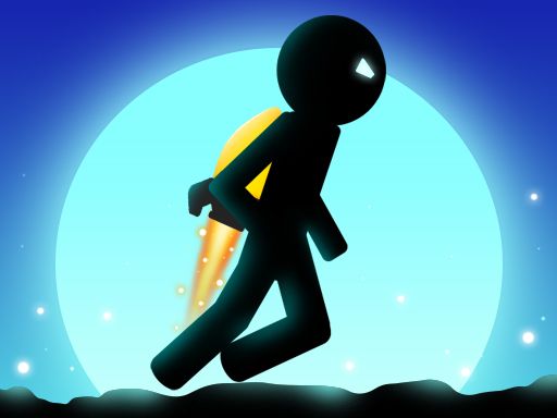 Stickman Jungle Escape - browser game screenshot