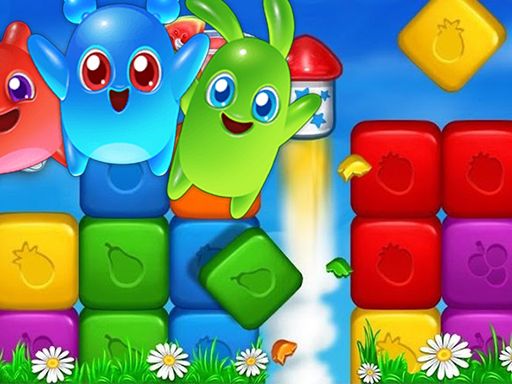 Cubes Blast Saga - browser game screenshot