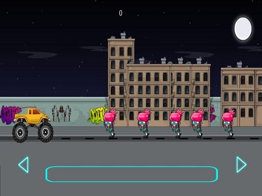 Zombie Vs Monster Truck - browser game screenshot
