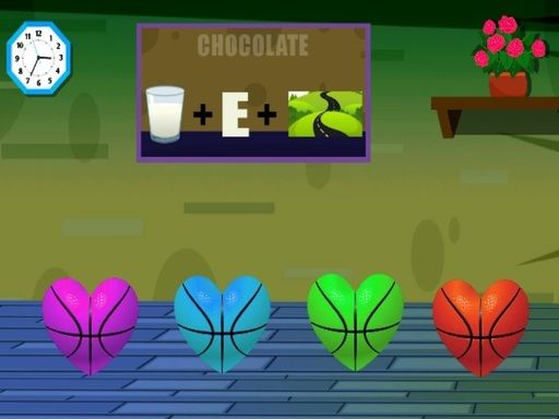 Basketball Player Escape - browser game screenshot