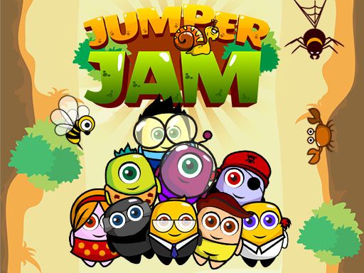 Jumper Jam Titans - browser game screenshot