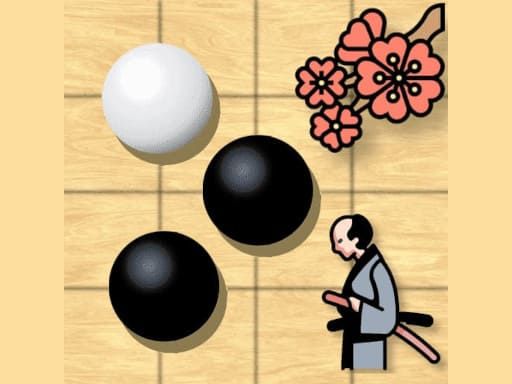 Gomoku: five stones in a row - browser game screenshot