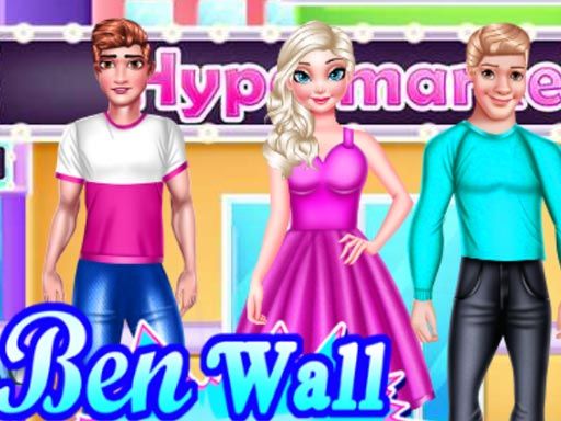 BEN WALL PAINT DESIGN - browser game screenshot