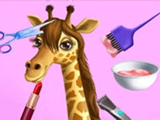 Animal Fashion Hair Salon - Trendy Style - browser game screenshot