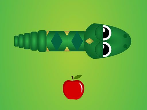 Snake Eats Apple - browser game screenshot