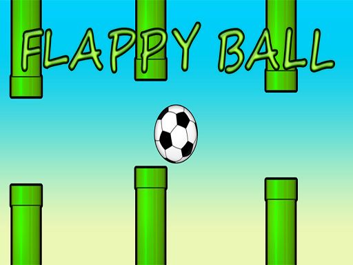 Flappy Ball - browser game screenshot