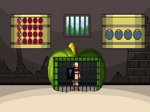 Rescue The Tiny Old Man - browser game screenshot