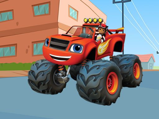 Blaze Monster Machines Differences - browser game screenshot