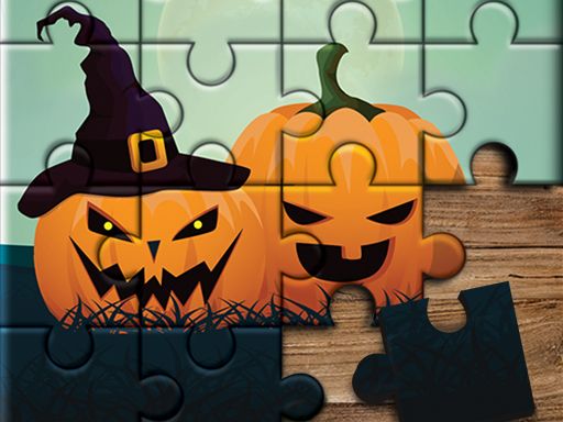 HALLOWEEN PUZZLE - PUZZLE - browser game screenshot