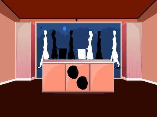Simple Villa Escape - browser game screenshot