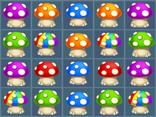 Mushroom Match - browser game screenshot