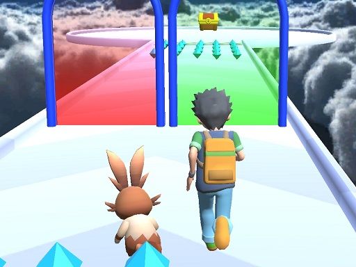 Baby Walk Monster 2022 - browser game screenshot