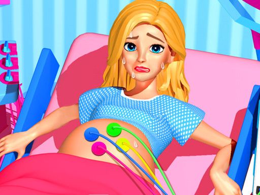 Pregnant Mommy Care Games - browser game screenshot