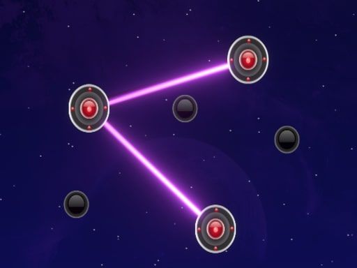 Laser Nodes - browser game screenshot