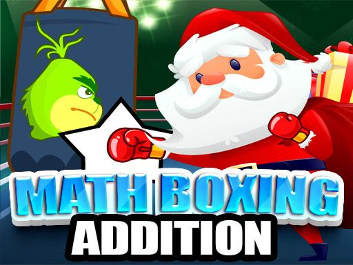 Math Boxing Christmas Addition Math Boxing Christmas Addition - browser game screenshot