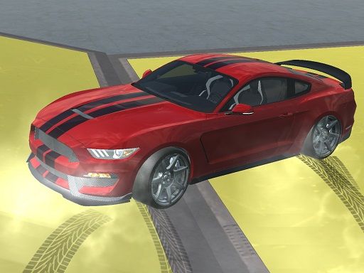 Car Driving Speed Trial - browser game screenshot