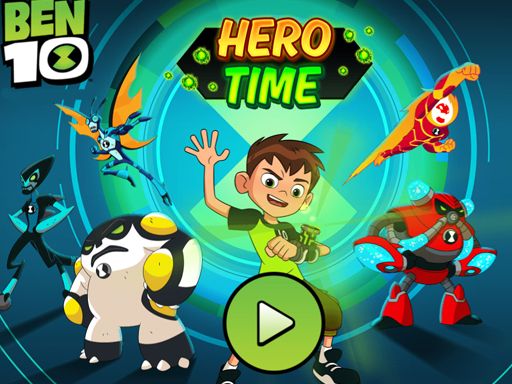 BEN 10 HERO TIME - browser game screenshot