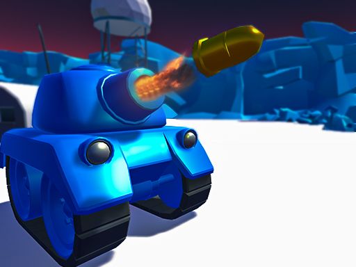 Tank War Ice Age - browser game screenshot