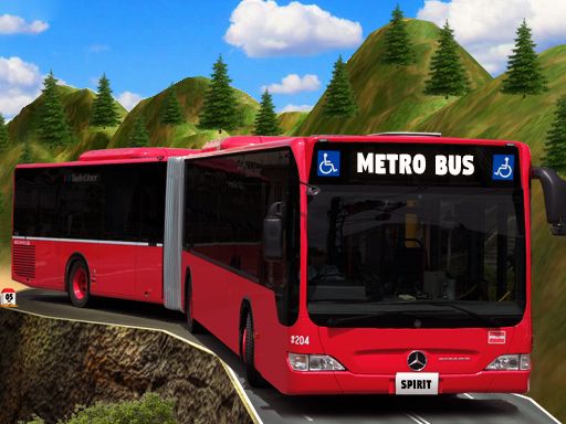 Metro Bus Simulator Metro Bus Simulator - browser game screenshot