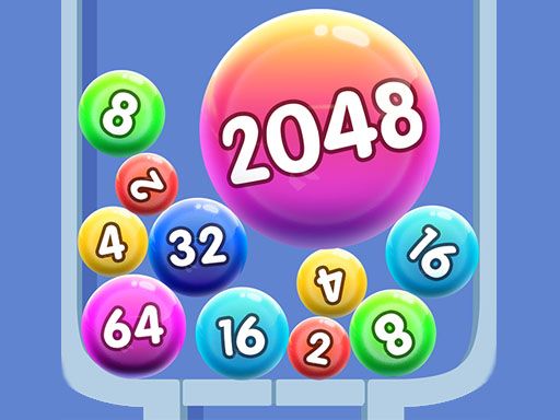 2048 Balls - browser game screenshot