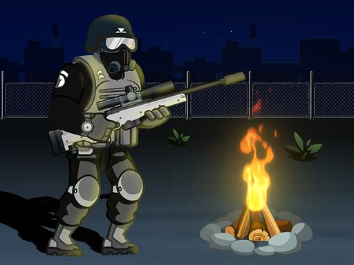 Commando Sniper - browser game screenshot