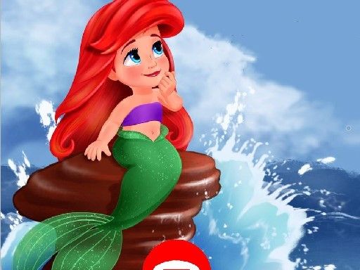 Mermaid Princess Dressing - browser game screenshot