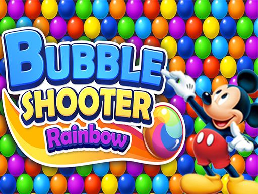 Bubble Shooter Rainbow - browser game screenshot