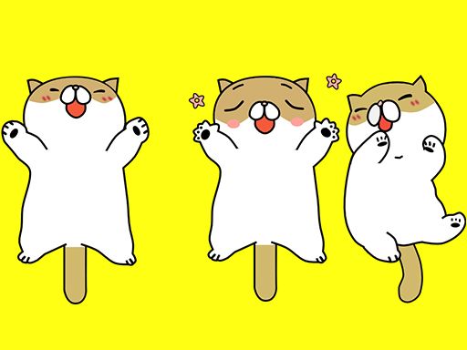 Tickling Cat - browser game screenshot