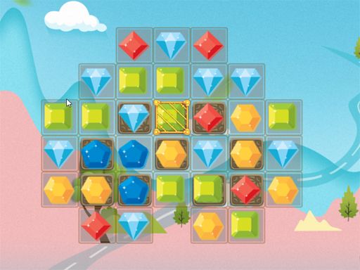 Jewels Match 3 Jewels Match 3 - browser game screenshot