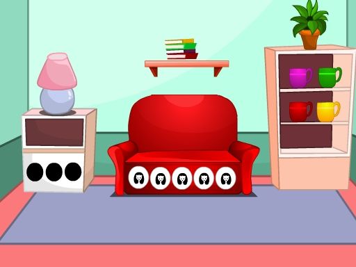 Stunning House Escape - browser game screenshot