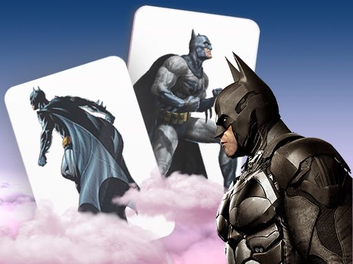 Batman Card Match - browser game screenshot