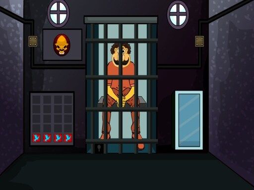 Old Prisoner Escape - browser game screenshot