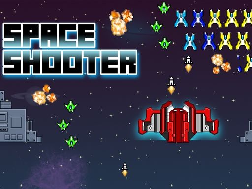 Space Shooter - browser game screenshot