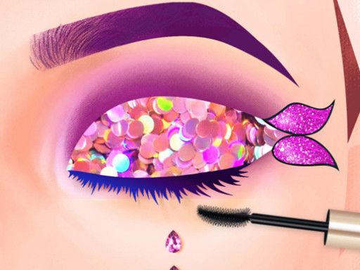 Princess Eye Art Salon - browser game screenshot