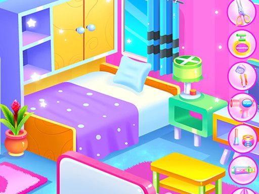 Violet Dream Castle Clean - browser game screenshot